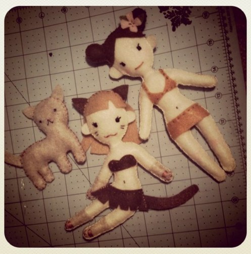 Audrey Kawasaki Catgirl Dolls